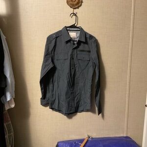 Sovereign Code Men's Dark Gray Shirt Jacket